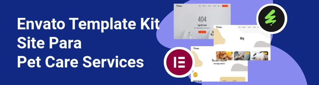 Wordpress completo template kit site para pet care services XE7DHCK
