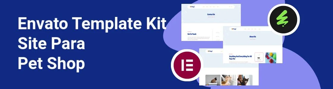 Wordpress completo template kit site para pet shop 4PQCE9G