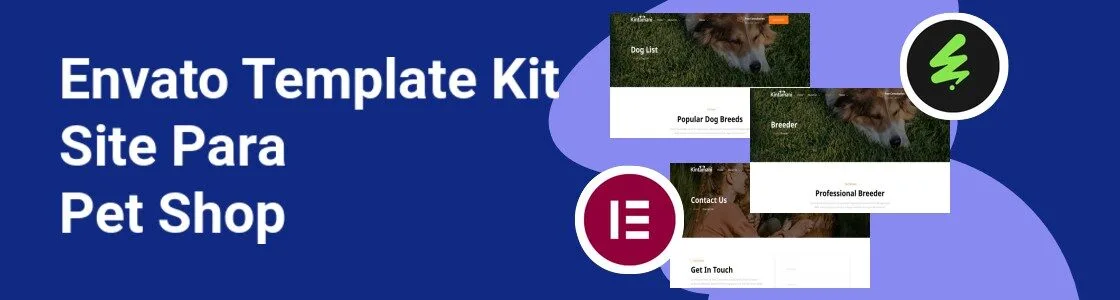 Wordpress completo template kit site para pet shop GNNANYZ