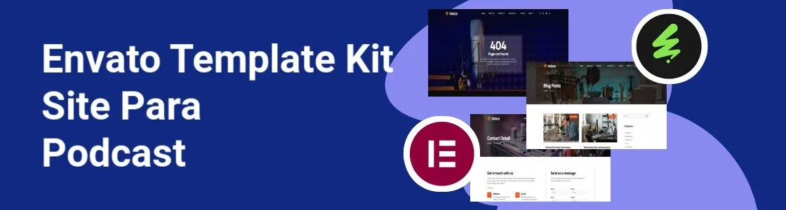 Wordpress completo template kit site para podcast 8UEYL5E