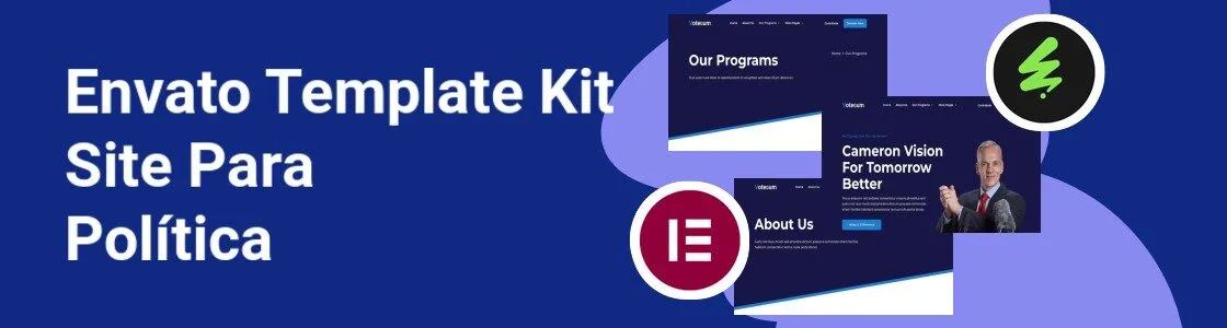 Wordpress completo template kit site para politica 5P5EFKD