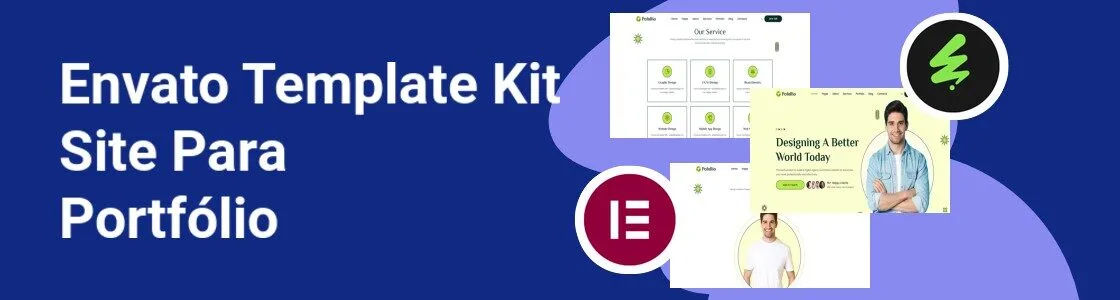 Wordpress completo template kit site para portfolio 4FQ62SP