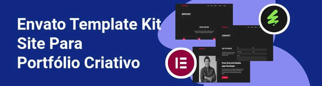 Wordpress completo template kit site para portfolio criativo C77GAMY