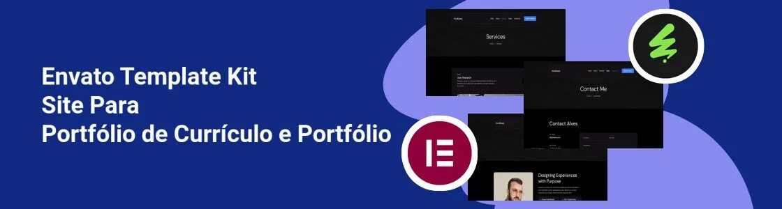 Wordpress completo template kit site para portfolio de curriculo e portfolio PPQNYWF