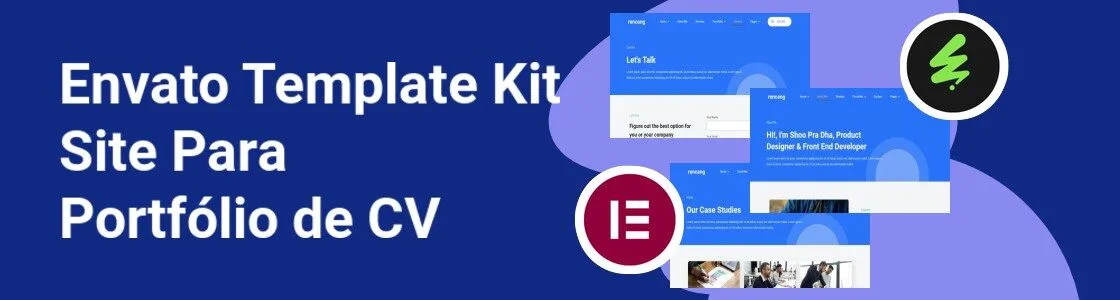 Wordpress completo template kit site para portfolio de cv JUHV8HF