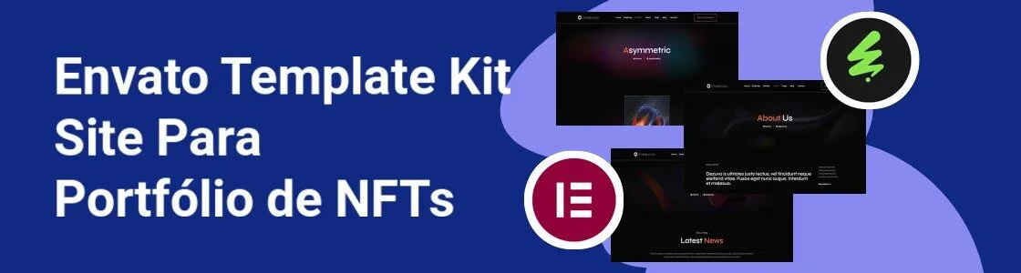 Wordpress completo template kit site para portfolio de nfts 9VD4C2Q