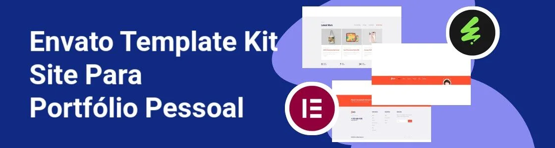 Wordpress completo template kit site para portfolio pessoal DT9RLJX