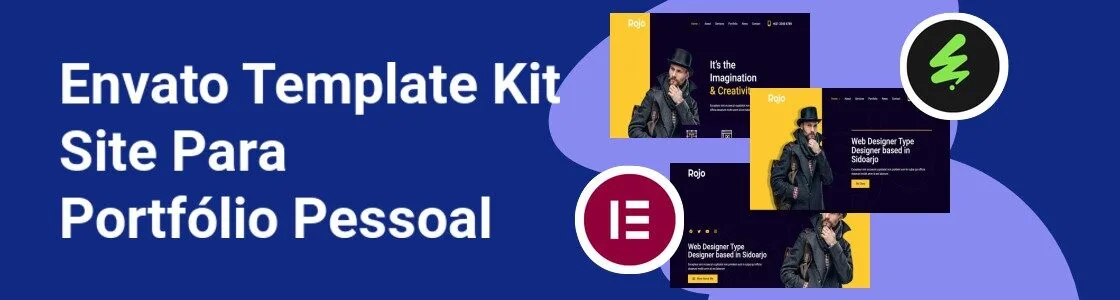 Wordpress completo template kit site para portfolio pessoal LN8N2F8