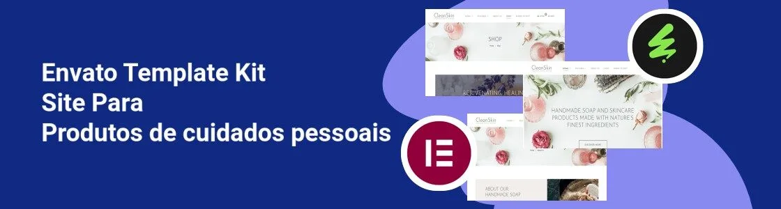 Wordpress completo template kit site para produtos de cuidados pessoais NQ74KHH