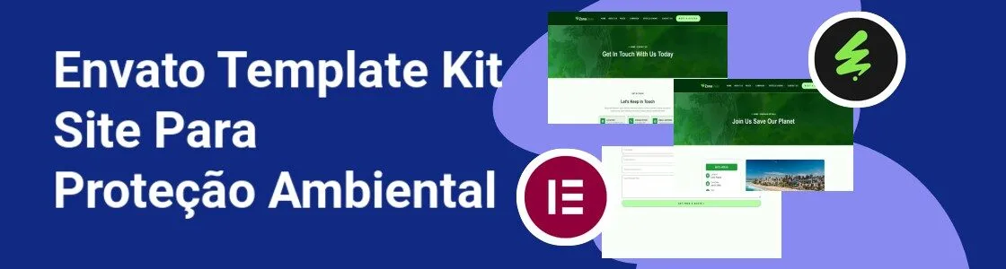Wordpress completo template kit site para protecao ambiental 55ZS4B8