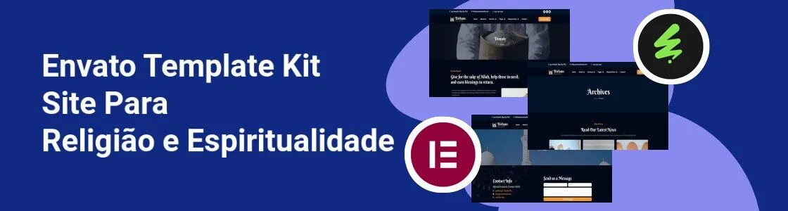Wordpress completo template kit site para religiao e espiritualidade BAP3KGV