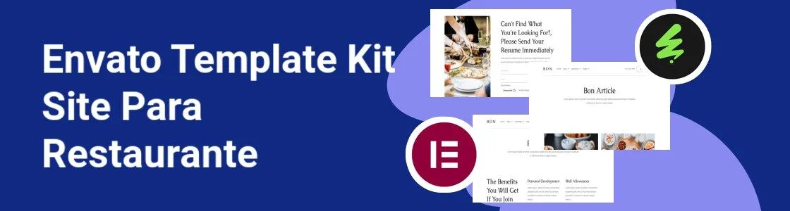 Wordpress completo template kit site para restaurante SCJ8HDD