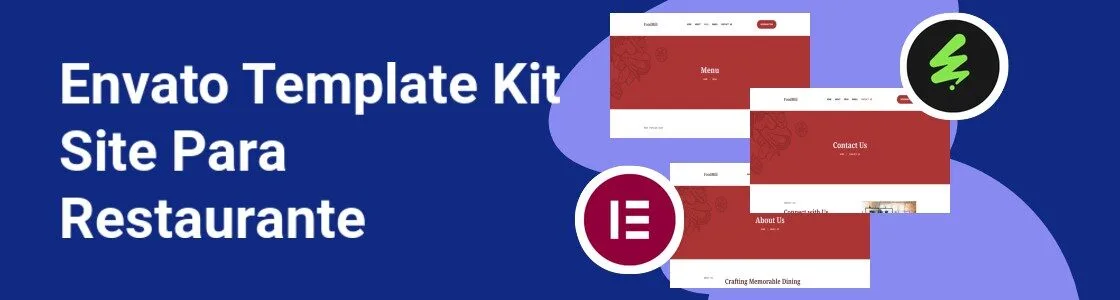 Wordpress completo template kit site para restaurante SEEG2EQ