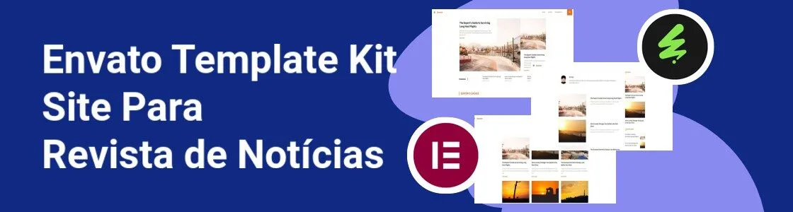 Wordpress completo template kit site para revista de noticias D99R6BJ