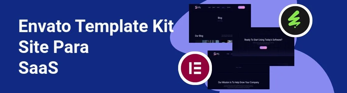 Wordpress completo template kit site para saas KAZTF5M