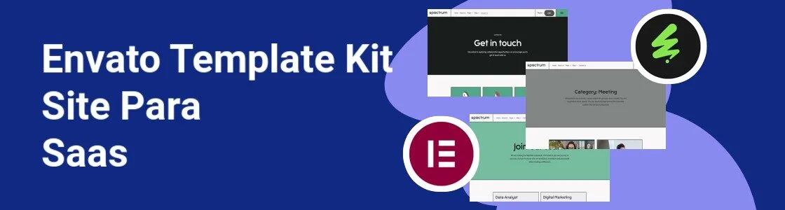 Wordpress completo template kit site para saas V2MRZUN