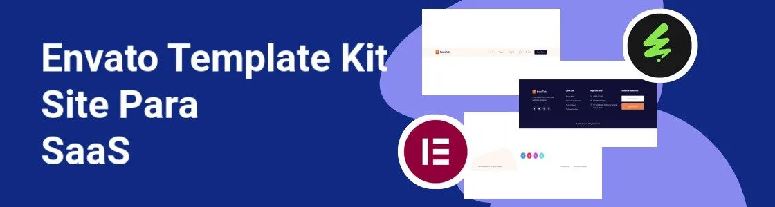 Wordpress completo template kit site para saas X7F58GE
