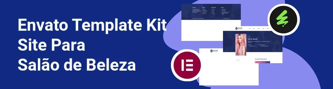 Wordpress completo template kit site para salao de beleza VA5JNB2