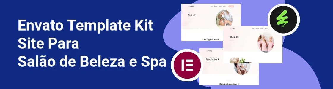 Wordpress completo template kit site para salao de beleza e spa 62YMMDK