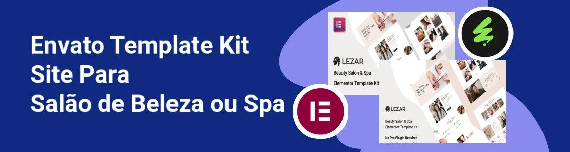Wordpress completo template kit site para salao de beleza ou spa KLLU4HP
