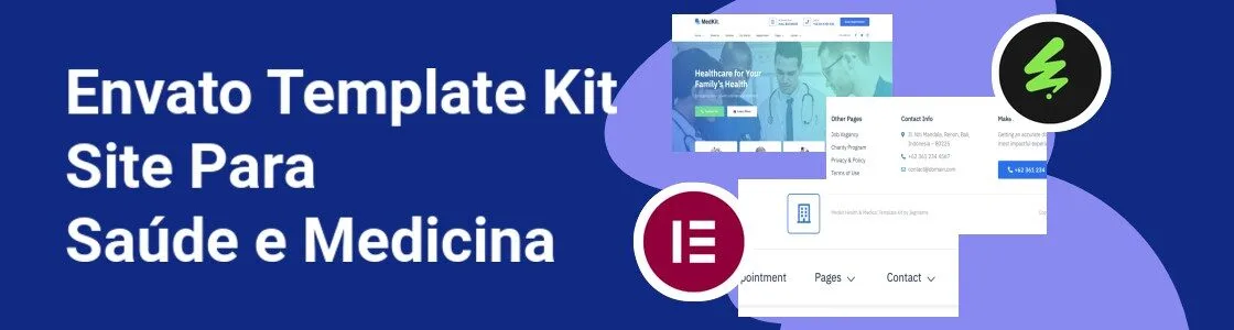 Wordpress completo template kit site para saude e medicina S5BG9M9