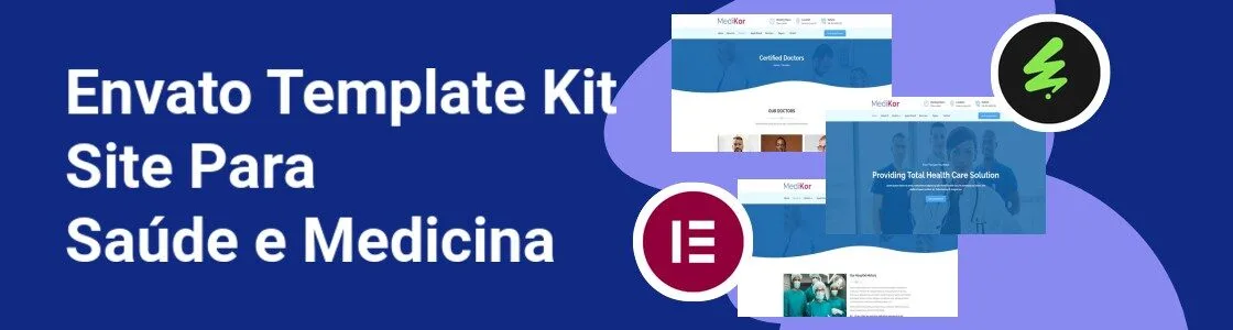 Wordpress completo template kit site para saude e medicina VKTJWBF