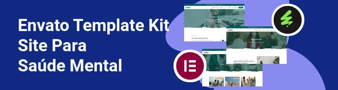 Wordpress completo template kit site para saude mental MX9E59K