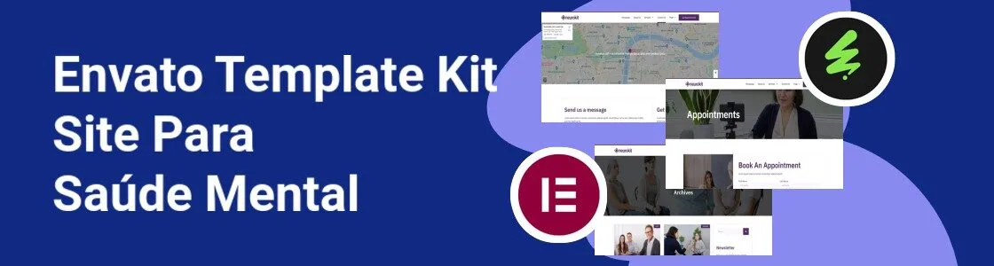 Wordpress completo template kit site para saude mental YC8PBXF
