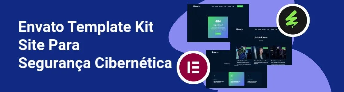 Wordpress completo template kit site para seguranca cibernetica 4P8759P