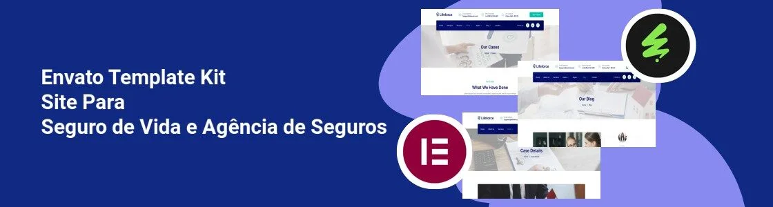 Wordpress completo template kit site para seguro de vida e agencia de seguros A79CPM7