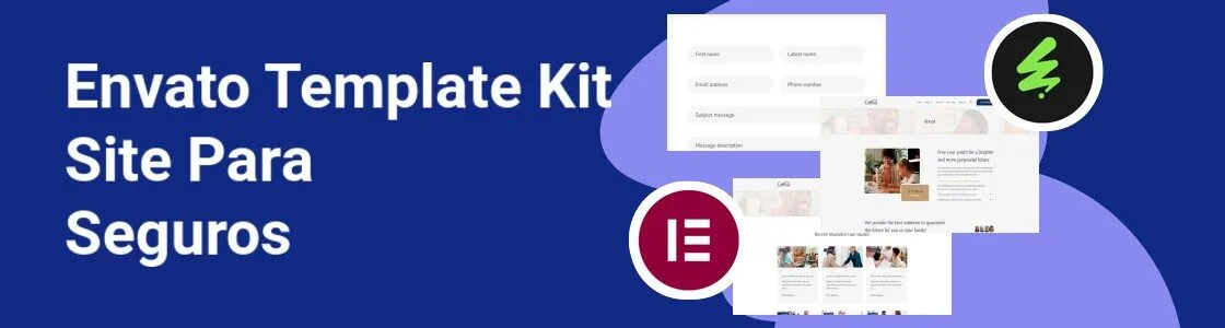 Wordpress completo template kit site para seguros GJKMQEG