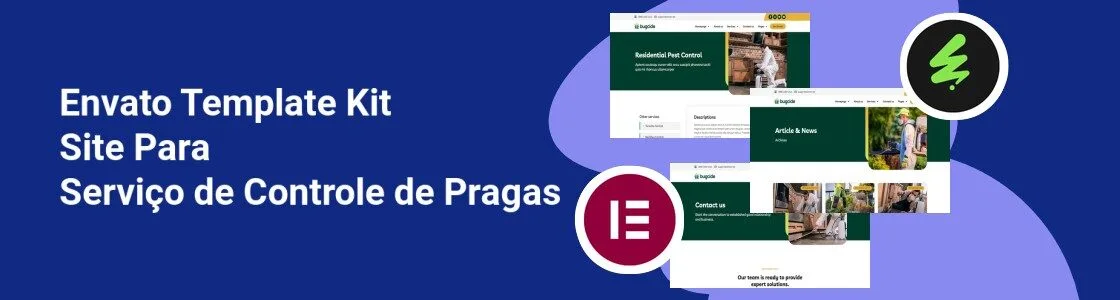 Wordpress completo template kit site para servico de controle de pragas DGNZTBX