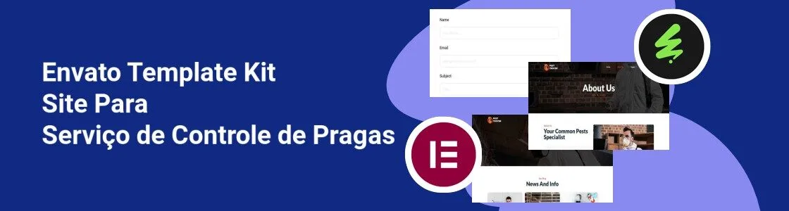 Wordpress completo template kit site para servico de controle de pragas VQAS9P7