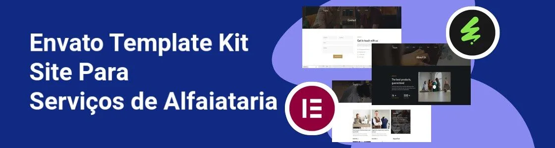 Wordpress completo template kit site para servicos de alfaiataria RBLBE7D