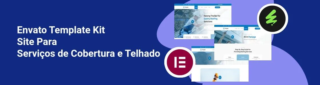 Wordpress completo template kit site para servicos de cobertura e telhado ZDYVJ3E