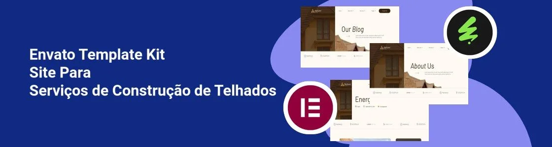 Wordpress completo template kit site para servicos de construcao de telhados 8QUH9NY