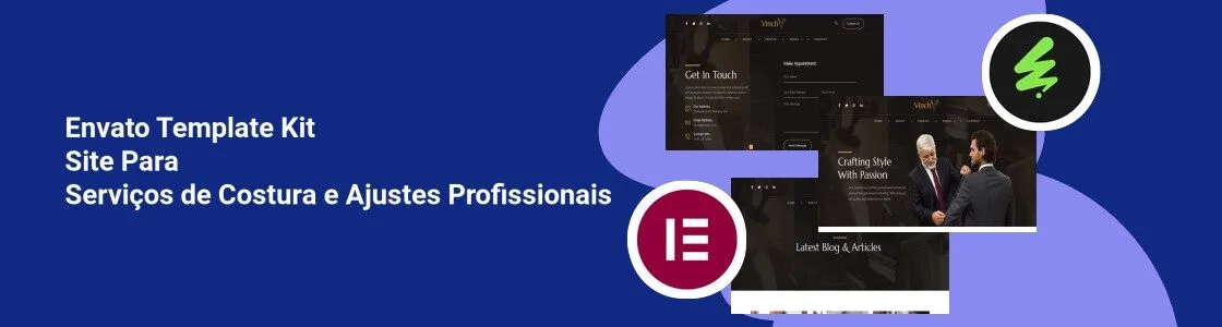 Wordpress completo template kit site para servicos de costura e ajustes profissionais 6RAQ6CA