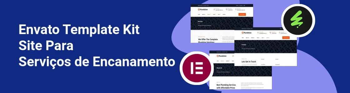 Wordpress completo template kit site para servicos de encanamento 2RCNYYG