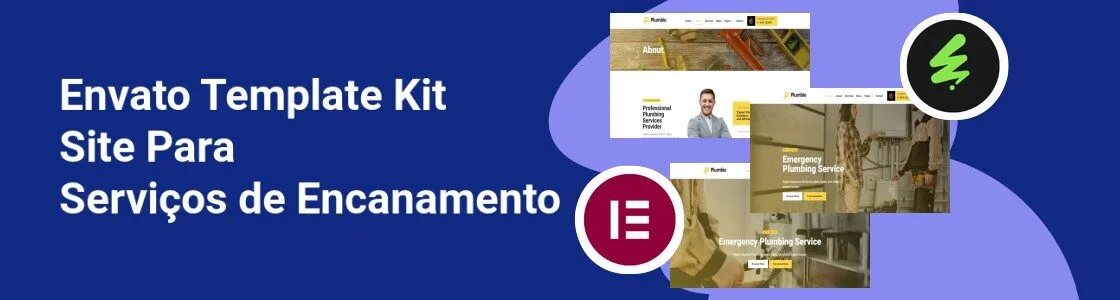 Wordpress completo template kit site para servicos de encanamento AYGKPZ9