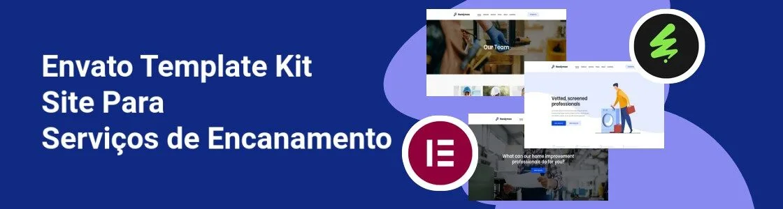 Wordpress completo template kit site para servicos de encanamento HYP4L4T