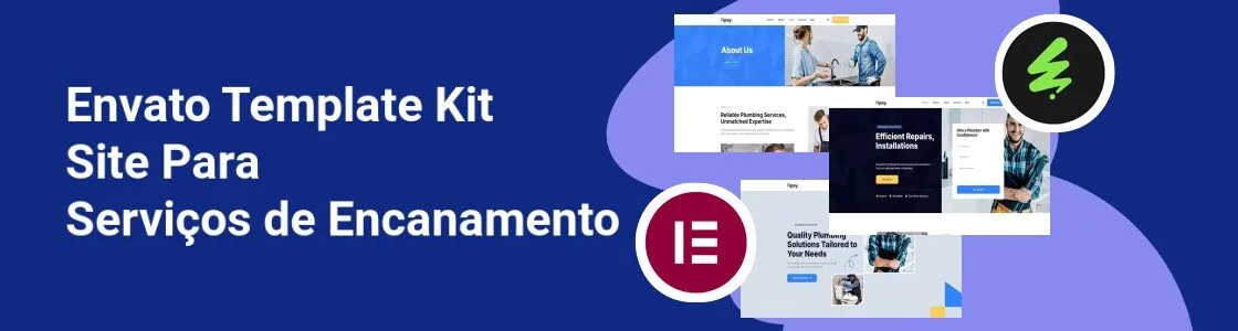 Wordpress completo template kit site para servicos de encanamento ZAWH2RD