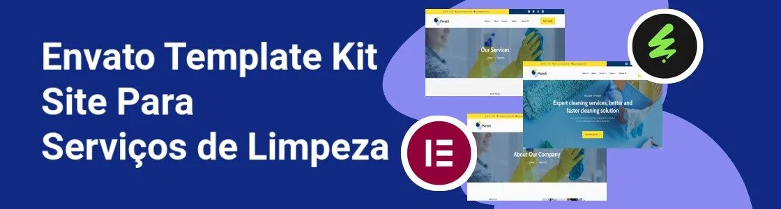Wordpress completo template kit site para servicos de limpeza CX9VJNY