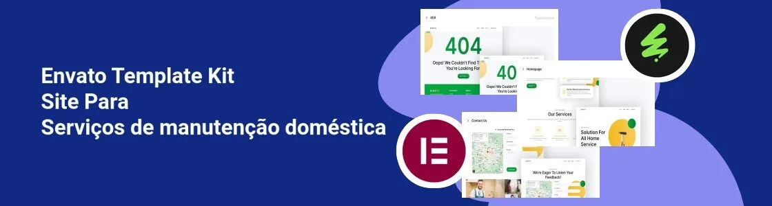 Wordpress completo template kit site para servicos de manutencao domestica SPH2XS7