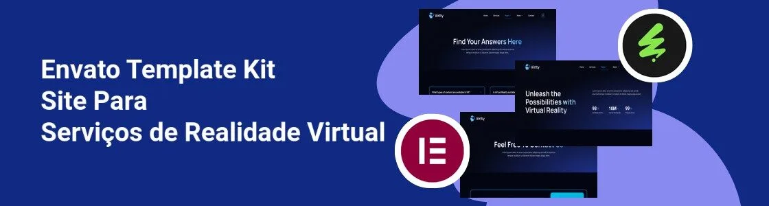 Wordpress completo template kit site para servicos de realidade virtual ZJCQBWS