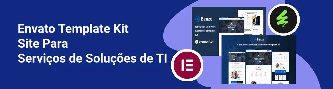 Wordpress completo template kit site para servicos de solucoes de ti FDH74DX