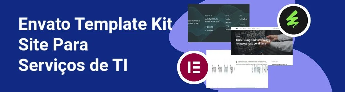 Wordpress completo template kit site para servicos de ti 383J7TK