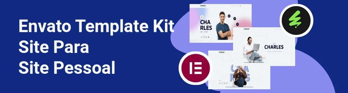 Wordpress completo template kit site para site pessoal ASST75H