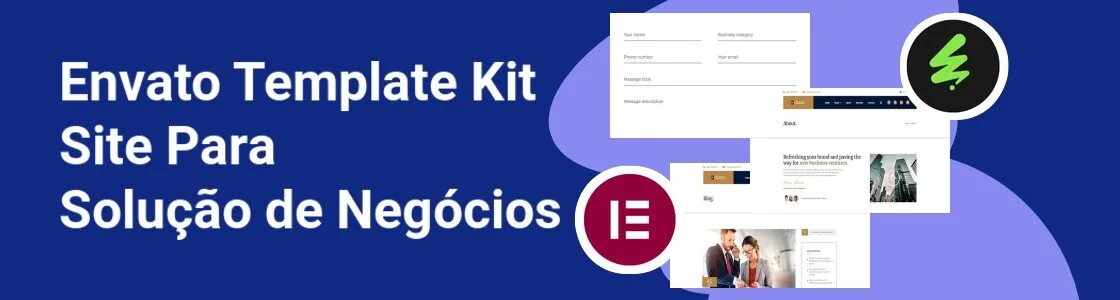 Wordpress completo template kit site para solucao de negocios ZN62EST