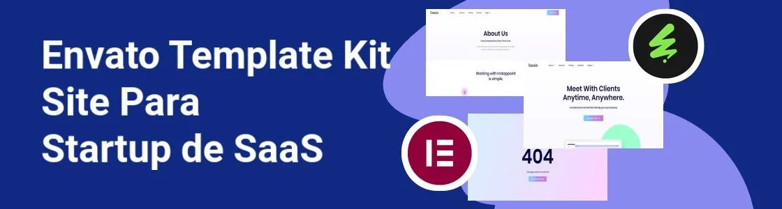 Wordpress completo template kit site para startup de saas ZMTTEQ3