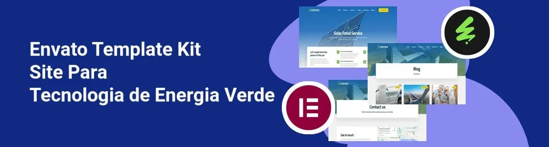 Wordpress completo template kit site para tecnologia de energia verde G3NJ5W3